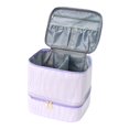 thumbnail image 2 of Estuche organizador de esmaltes de uñas para viajes, ideal para viajes en interiores y exteriores. violeta, 2 of 7