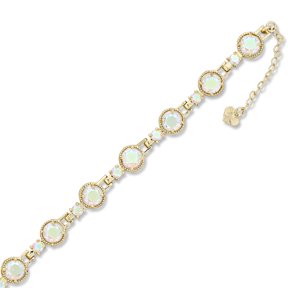Kaash Customs Gold Color Round Shape Adjustable Anklet for Women in Brass Metal