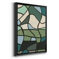 thumbnail image 2 of Multicolor Stained Glass II Premium Framed Print, in Gold, Black, or Silver - Ready to Hang, 2 of 9