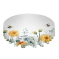thumbnail image 3 of Flower Boho Vintage Carpet Round Tablecloth Wedding Hotel Table Cover Holiday Dining Table Waterproof Tablecloth, 3 of 6