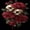 Dark Gothic Human Skulls Deep Red Roses Blood, variant on 31"x8" Black Coiled White Roses Dark Gothic Floral Complete Skateboards for Beginners, Double Kick 7 Ply Maple Deck Skateboard with Wheels, Gifts for Kids Teens