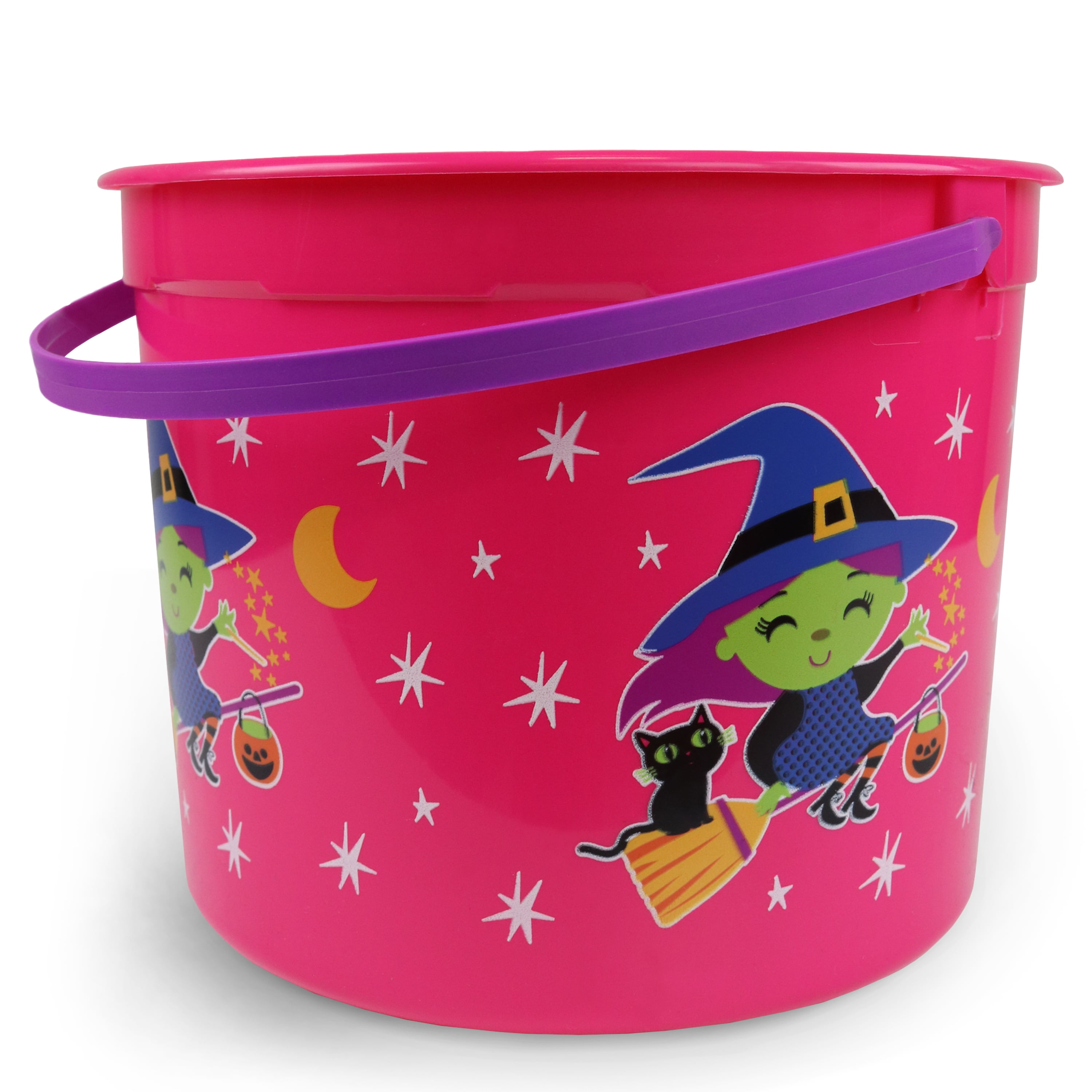 5QT Halloween Bucket, Witch