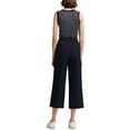 thumbnail image 2 of DKNY Womens Wide Leg Casual Cropped Pants, Blue, 14, 2 of 2