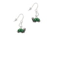 thumbnail image 2 of Silvertone Green Side Turtle Heart French Earrings, 2 of 4