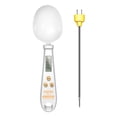 thumbnail image 2 of yuksok Food Measuring Scale Spoon Kitchen Thermometer Measuring Scales 0.1G 0 White, 2 of 9