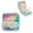 Green, variant on Pratyus Rainbow Clouds Plane Small Jewelry Box for Women - PU Leather Organizer for Necklace, Ring, Earring Storage White