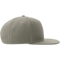 thumbnail image 3 of Atlantis  Adult 6 Panel Sustainable Flat Peak Baseball Cap, 3 of 3