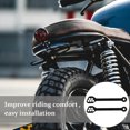 thumbnail image 2 of Shisuyan 1 Paire d'Accessoires de Suspension de Moto Réglables en Hauteur pour Réduction de Choc Arrière Compatible avec Kawasaki, 2 of 8