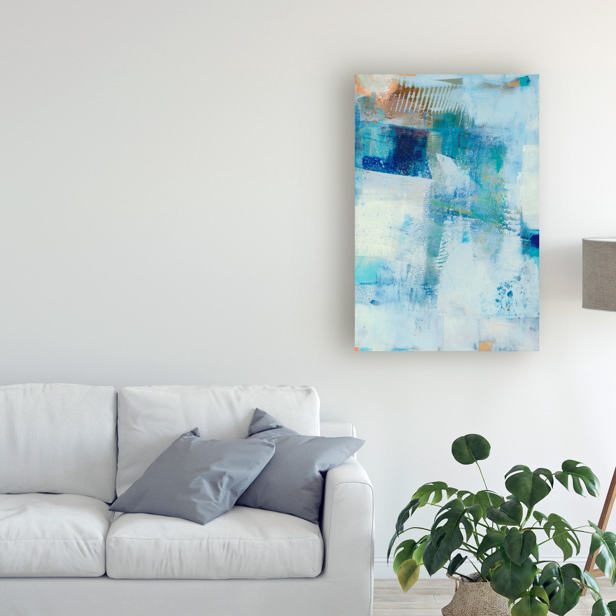 Trademark Fine Art 'Kenning III' Canvas Art by Sue Jachimiec