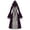 Purple, variant on Unisex Plus Size Role Playing Dress