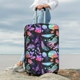 thumbnail image 7 of Balery Luggage Cover whale fish octopus Print Suitcase Covers for Luggage Elastic Washable Suitcase Protector Fits 18-32 Inch Luggage-X-Large, 7 of 7