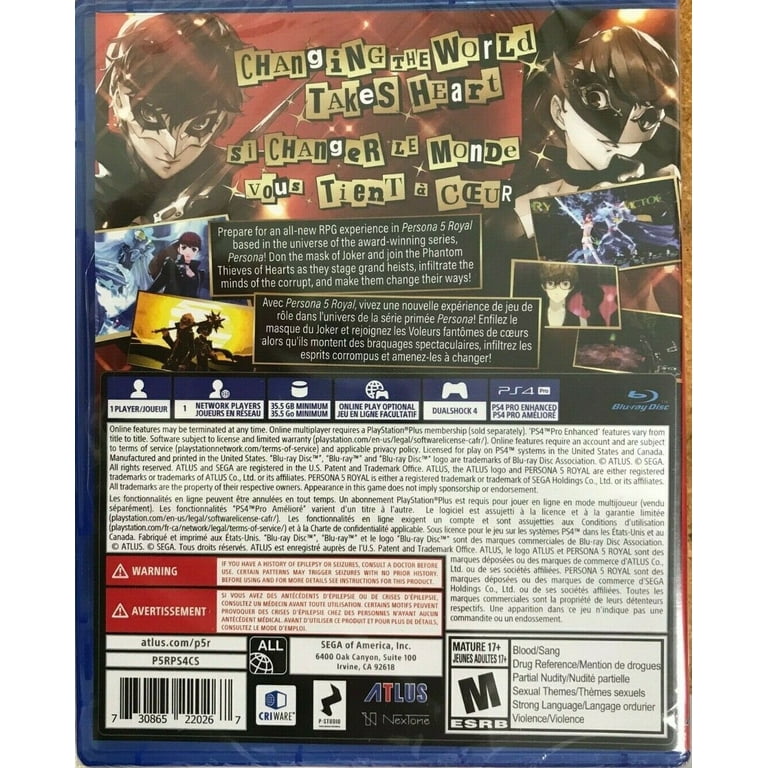 Persona 5 Royal - PS4 Standard Edition (Brand New, Sealed)