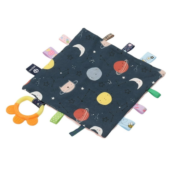 Manta de seguridad con mordedor, etiquetas para bebés Manta de seguridad Etiquetas suaves Etiquetas de manta de seguridad Manta de seguridad Lo mejor de la línea