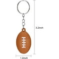 thumbnail image 4 of Dalrosia Sports Ball Charm Bracelets and Keychains Set Boys Girls Team Gifts Player Party Favor Accessories, 4 of 4
