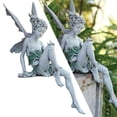 thumbnail image 3 of Estatua de jardín Sunnimix hada de césped 15x6 cm, 3 of 8