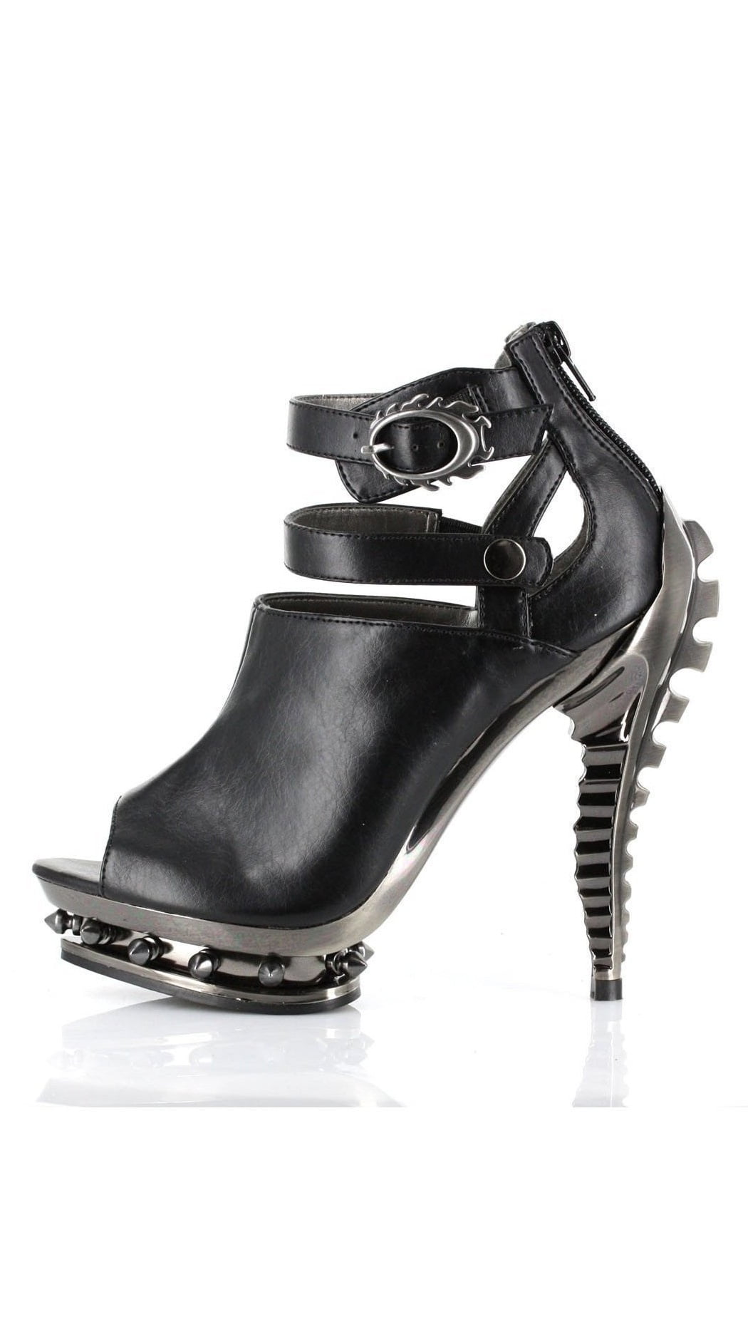 peek a boo toe heels