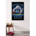 thumbnail image 2 of NFL Indianapolis Colts - End Zone 17 Wall Poster, 22.375" x 34", Framed, 2 of 2