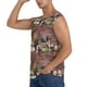 thumbnail image 3 of Fotbe Bottle Glass Red Wine Men's Camiseta sin Mangas Estampada para Hombres, Playera Casual para Gimnasio, Entrenamiento, Playa-Medium, 3 of 7