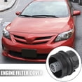 thumbnail image 2 of Negro Aceite Motor Filtro Carcasa Tapa Cubierta para Coche 15.620-37.010, 2 of 6