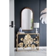 thumbnail image 3 of Gzxs Brown Arched Wall Mirror, 23"x42" Carved Elegant Farmhouse Bathroom Mirror with Ornate Frame, Baroque Inspired Home Decor for Vanity Bedroom Entryway, 3 of 7