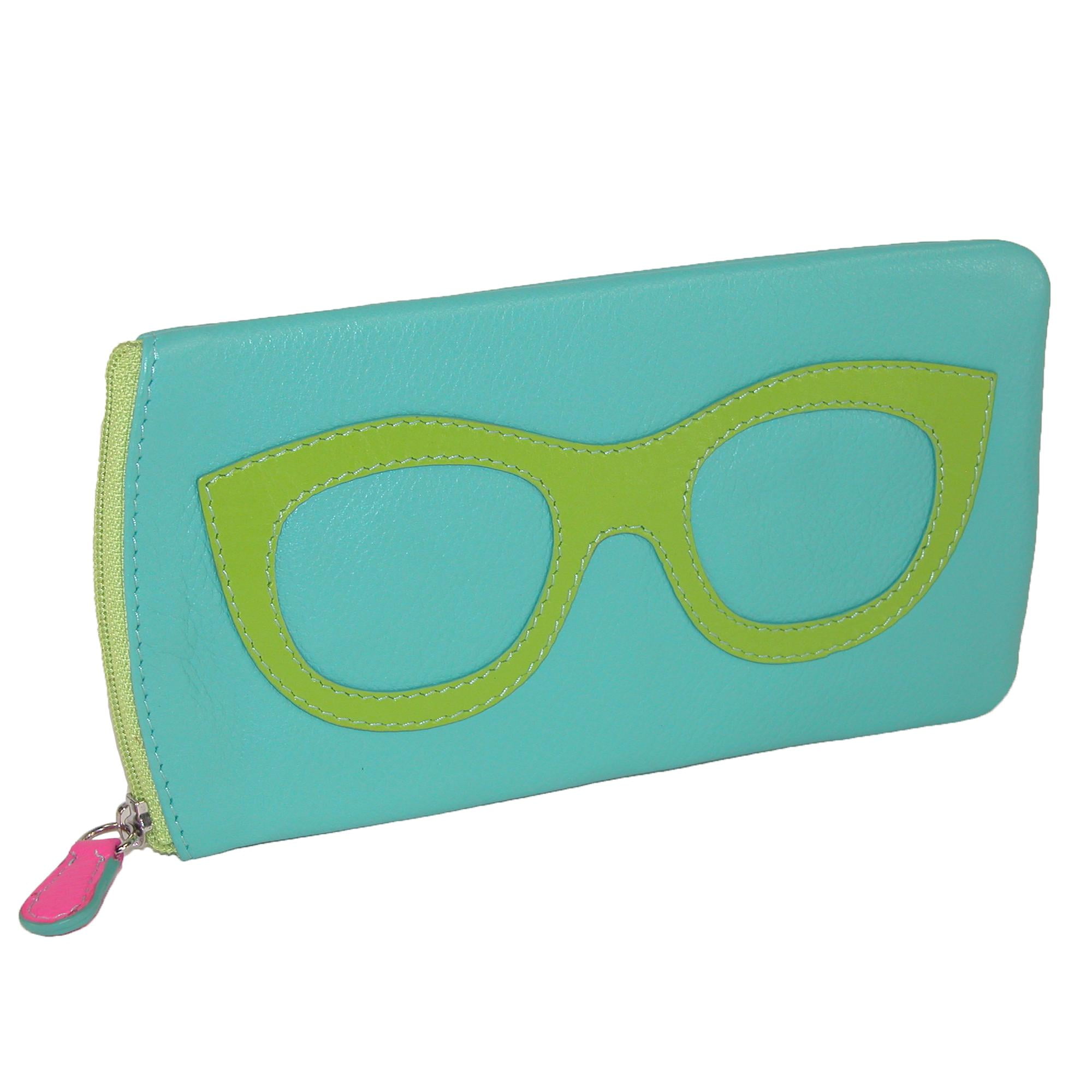 CTM Women's Leather Eyeglass Case with Eyeglass Design Walmart Canada