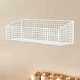 thumbnail image 6 of Dualoai Wall Mount Wire Basket Food Storage Kitchen Storage for Ginger Egg Vegetable White L, 6 of 9