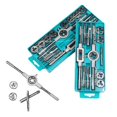 thumbnail image 1 of 12pcs Tap And Die Set Threading Tool Kit Precision Metal Taps And Dies Wrench Rethreading Tool Kit For Cutting External Internal Threads With Storage, 1 of 3