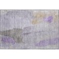 thumbnail image 2 of Addison Rugs Mayfield Premium Machine Washable Transitional Abstract Lavender Rectangle Rug, 1'8" x 2'6", 2 of 6