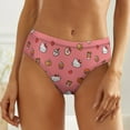 thumbnail image 3 of Hello Kitty Women's Underwear Low Rise Full Coverage Briefs Breathable Underpants Ladies Regular Plus Size Panties, 3 of 6