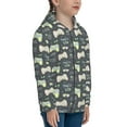 thumbnail image 5 of Rocae Gamers for Zip Up Hoodies for Teen Sweatshirt with Hood-Medium, 5 of 6