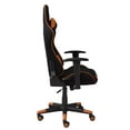 thumbnail image 4 of Miles Gaming Chair, Black/Orange, 4 of 9