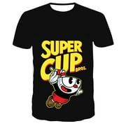 Cuphead Merch T-Shirt Summer For Women/Men Short Sleeve TShirt Casual Tee Streetwear Top