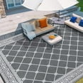 thumbnail image 1 of Outdoor Rug for Patio xft Portable Plastic Straw Rug Outdoor Carpet Foldable Reversible Mat Outside Carpet for Rv Balcony Deck Porch Picnic Beach Camping, 1 of 9