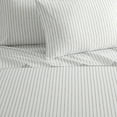 thumbnail image 5 of Caley 3 or 4 Piece Sheet Set Solid White With Dot Striped Pattern Print Design, 5 of 10