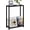 Black - Standard, variant on Narrow Side Table with Magazine Holder, Skinny End Table