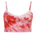 thumbnail image 3 of Women Lace Velvet Camisole Thin Straps Bodycon Camis Tops, 3 of 6
