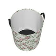 Garden flower design Circular Gift Dirty Clothes Storage Bucket Gift