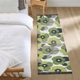thumbnail image 3 of Yayeee Runner Rug for Bedroom 2'x6' Machine Washable Hallway Non Slip Mat, Gray Floral, 3 of 8