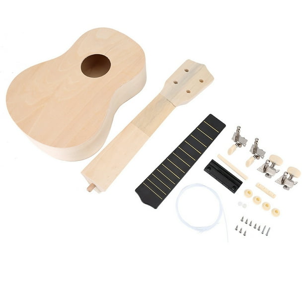 Juguete de Ukelele, haga su propio kit de Ukelele de bricolaje de 21 pulgadas de alta capacidad