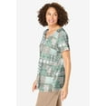 thumbnail image 3 of Woman Within Plus Size 7-Day Notch-Neck Tunic, 3 of 6