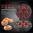 thumbnail image 3 of Mini Donut Maker 1000W 220 (V) Electric Donut Maker 7-Piece Electric Donut Maker with Non-stick Teflon Coating for Home Commercial Use, 3 of 5