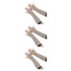 thumbnail image 2 of Minnieouse 1 par de manoplas sin dedos elegante calentador de brazos accesorio de ropa mitones de medio dedo manoplas térmicas para mujeres para exteriores Type1 NO1 Minnieouse CBP219670, 2 of 6