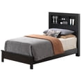 thumbnail image 2 of Burlington Black Twin Platform Bed with Storage Shelf, 2 of 3