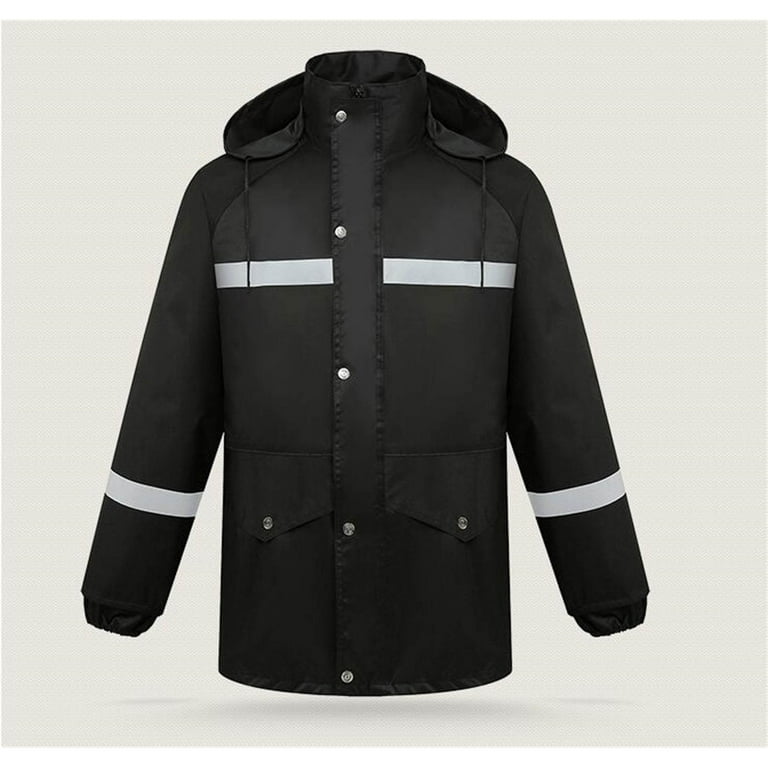 YUHAOTIN Clear Raincoat Men's Two Tier Rain Suits Rain YUHAOTIN Clear Raincoat Men's Two Tier Rain Suits Rain