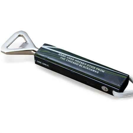 

Tokens & Icons Chicago Blackhawks Game-Used Tokens Hockey Stick Bottle Opener