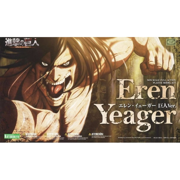 kotobukiya attack on titan eren yeager