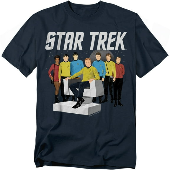 Star Trek Vector Crew Officially Licensed Adult T-Shirt L