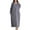 Grey, variant on Defitshape Women's Long Hooded Robe Zipper Front Soft Lightweight Long Sleeve Zip Up Bathrobe Comfy Spring Fall Sleeping Lounge Calf Length Maternity Housecoat Burgundy Large