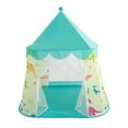 thumbnail image 2 of Juegos unisex para Castle Yotijar Castillo de carpa plegable para niños 120x110x130cm, 2 of 10