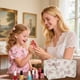 thumbnail image 5 of Bolsa de cosméticos de gran capacidad con estampado floral y doble cremallera. Organizador de maquillaje de viaje para guardar artículos de aseo y papelería, 5 of 5